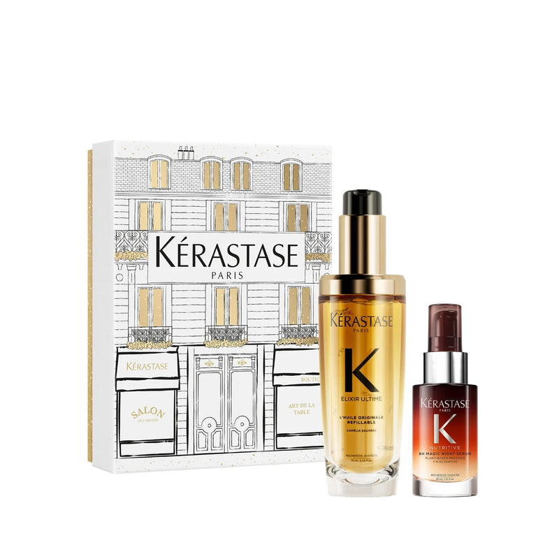 ELIXIR ULTIME HAIR OIL & NUTRITIVE 8H MAGIC NIGHT SERUM LUXURY DUO ELIXIR ULTIME HAIR OIL & NUTRITIVE 8H MAGIC NIGHT SERUM LUXURY DUO